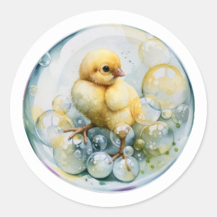 Pegatina Redonda Little Peep & Co.   Gracias