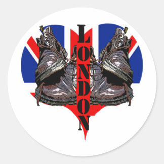 Pegatina Redonda ¡llamadas de larga distancia!