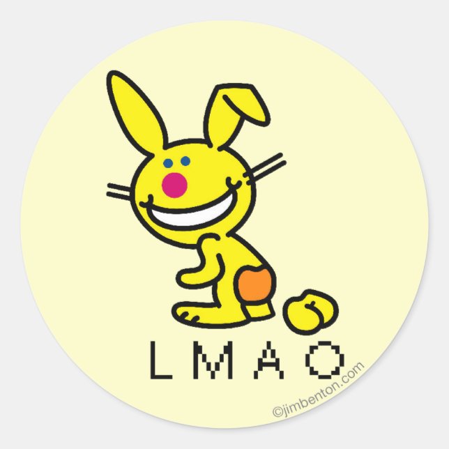 PEGATINA REDONDA LMAO (Anverso)