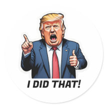 "¡Lo Hice!" Personalizado Trump