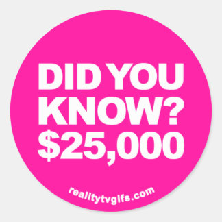 Pegatina Redonda ¿Lo Sabías? -Pegatinas