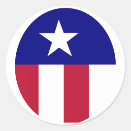 Pegatina Redonda Lo siento, pero te dije que los demócratas eran so