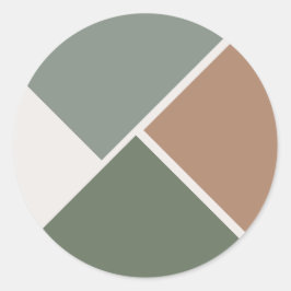 Pegatina Redonda Loco ahora mismo Boda