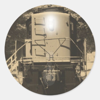 Pegatina Redonda Locomotora Alco S-4