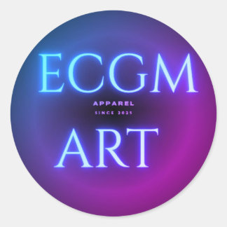 Pegatina Redonda Logo