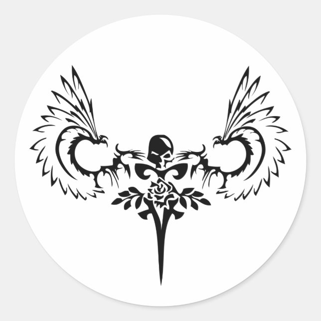 Pegatina Redonda Logo (Anverso)