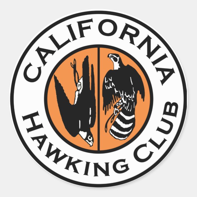 Pegatina Redonda Logo de CHC (Anverso)