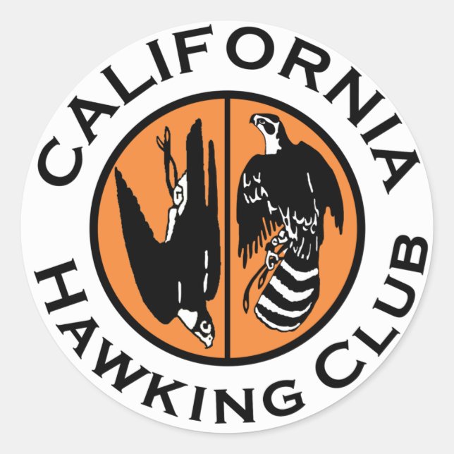 Pegatina Redonda Logo de CHC impreso (Anverso)