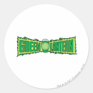 Pegatina Redonda Logo de Green Lantern 4