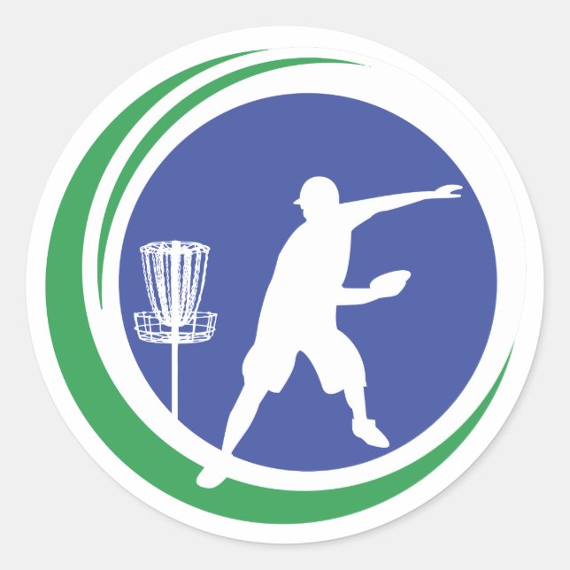 Pegatina Redonda Logo de PLDGA (Anverso)