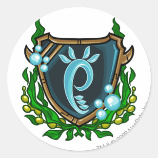 Pegatina Redonda Logo de Team Maraqua