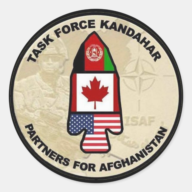 PEGATINA REDONDA LOGO DE TFK (Anverso)