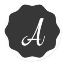 Logo de un diseñador de la letra A