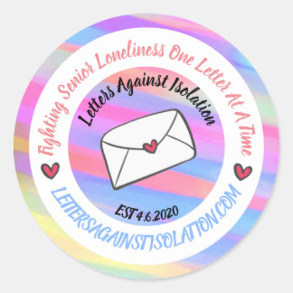 Pegatina Redonda Logo del Aniversario LAI