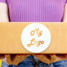 Logo del negocio del oro blanco