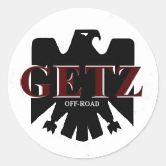 Pegatina Redonda Logo Getz Off-Road