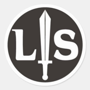 Pegatina Redonda logo lotta studentesca