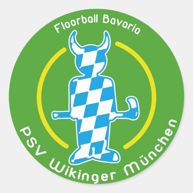 Pegatina Redonda logo_sticker_gruen (Anverso)