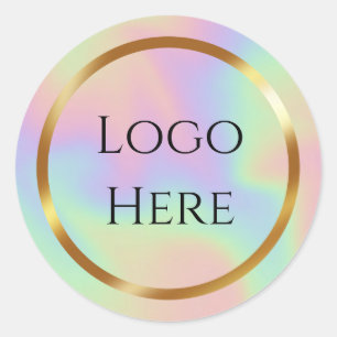 Pegatina Redonda Logotipo