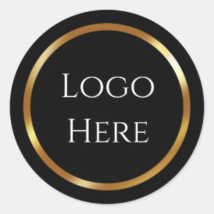 Pegatina Redonda Logotipo