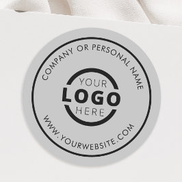 Pegatina Redonda Logotipo Comercial de Promoción de Color Personali