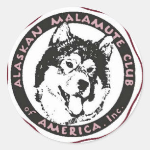 Pegatina Redonda Logotipo de AMCA