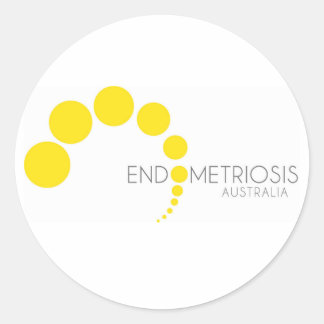 Pegatina Redonda Logotipo de EA