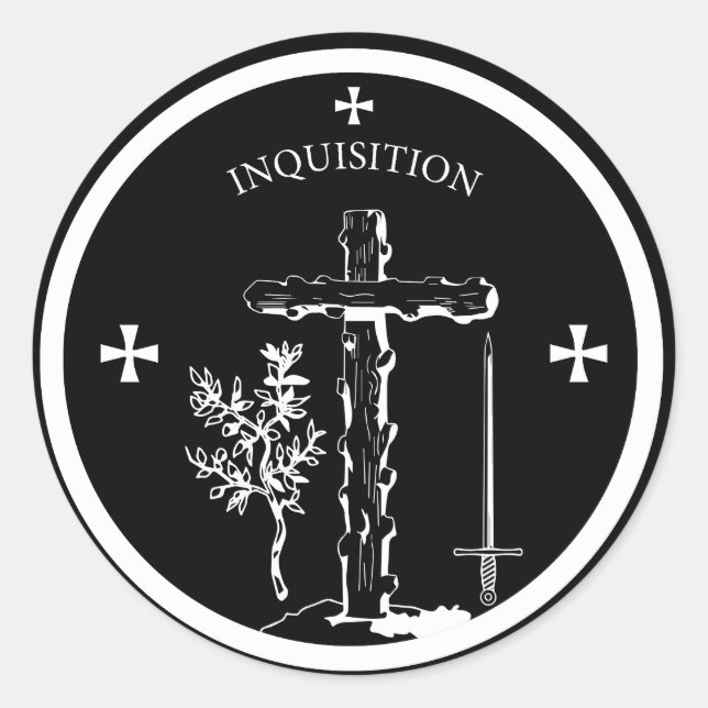 PEGATINA REDONDA LOGOTIPO DE INVESTIGACIÓN (Anverso)