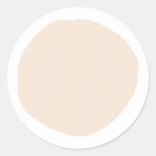 Pegatina Redonda Logotipo de negocio minimo profesional simple C (Anverso)