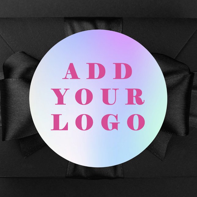 Pegatina Redonda logotipo de negocio personalizado (Subido por el creador)