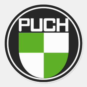 Pegatina Redonda Logotipo del sincronizado de Vanagón T3 de la caja