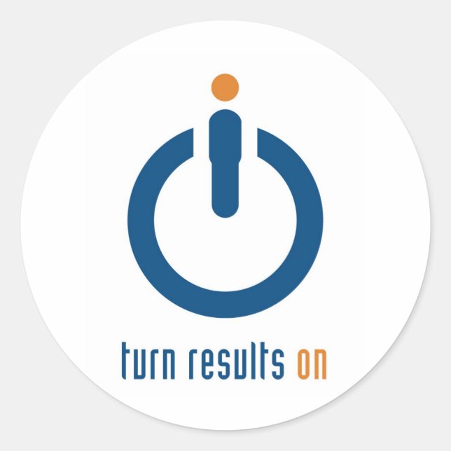 Pegatina Redonda Logotipo Digineer #3 (Anverso)