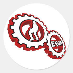 Pegatina Redonda Logotipo EBM_2