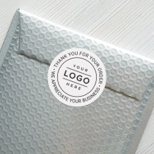 Logotipo Empresarial Personalizado de Agradecimien