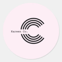Logotipo profesional Rubor con estilo rosa