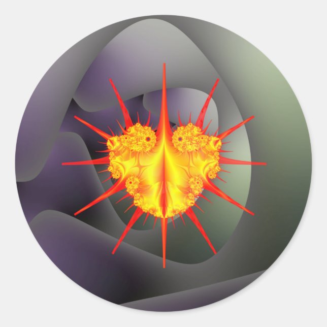 Pegatina Redonda Lola Bug (Anverso)