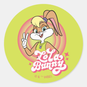 Pegatina Redonda Lola Retro LOONEY TUNES™ Rings