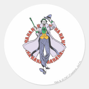 Pegatina Redonda Los cabrones del Joker