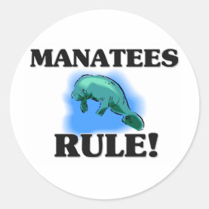 PEGATINA REDONDA ¡LOS MANATEOS GESTIONAN!