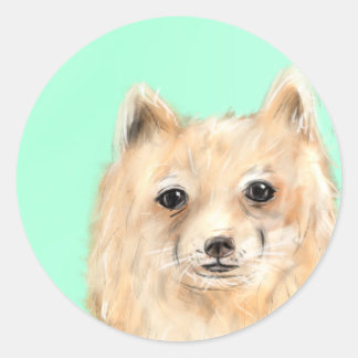 Pegatina Redonda Los Pegatinas de la paz de Dios