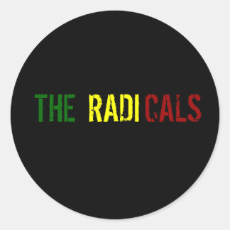 Pegatina Redonda Los radicales