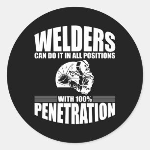 Pegatina Redonda Los Soldados Pueden Hacerlo En Todas Las Posicione