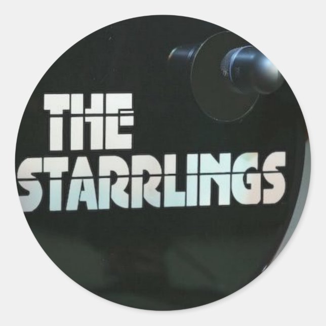 Pegatina Redonda Los Starrlings - Pegatinas De Bass Drum (Anverso)