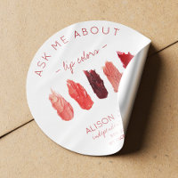 Los tonos de lápiz labial rojo me preguntan promoc
