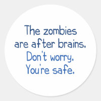 Los zombis están tras el cerebro