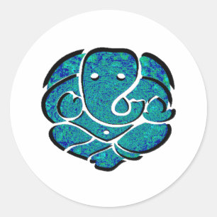 PEGATINA REDONDA LOVE WILL SHOW