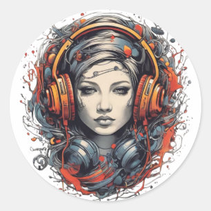 Pegatina Redonda Lover