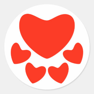 Pegatina Redonda Lover Animal