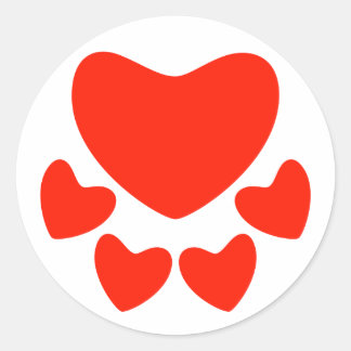 Pegatina Redonda Lover Animal