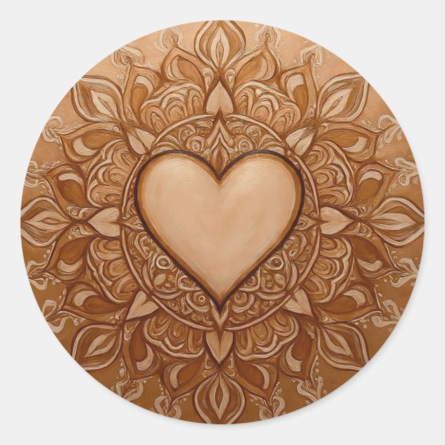 Pegatina Redonda LoveSpellWitch (Anverso)